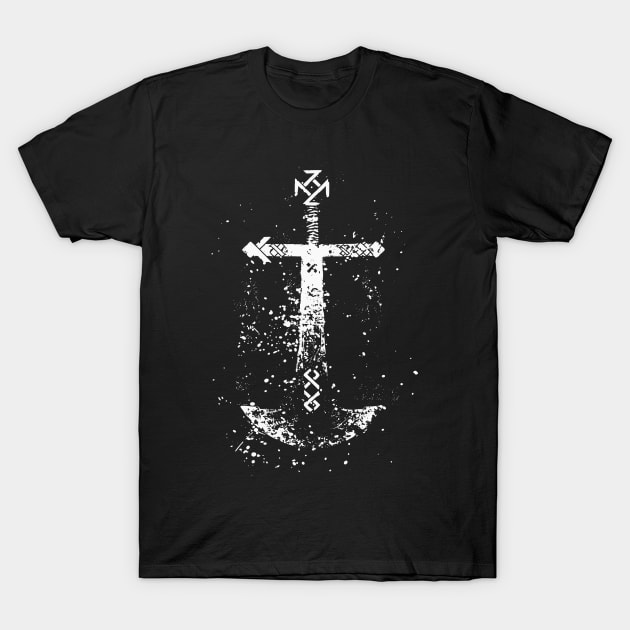 Leviathan Protection Rune T-Shirt by DanielVind